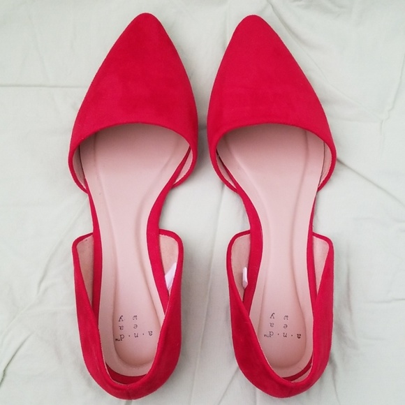 a new day Shoes - Red Slip On Shoes